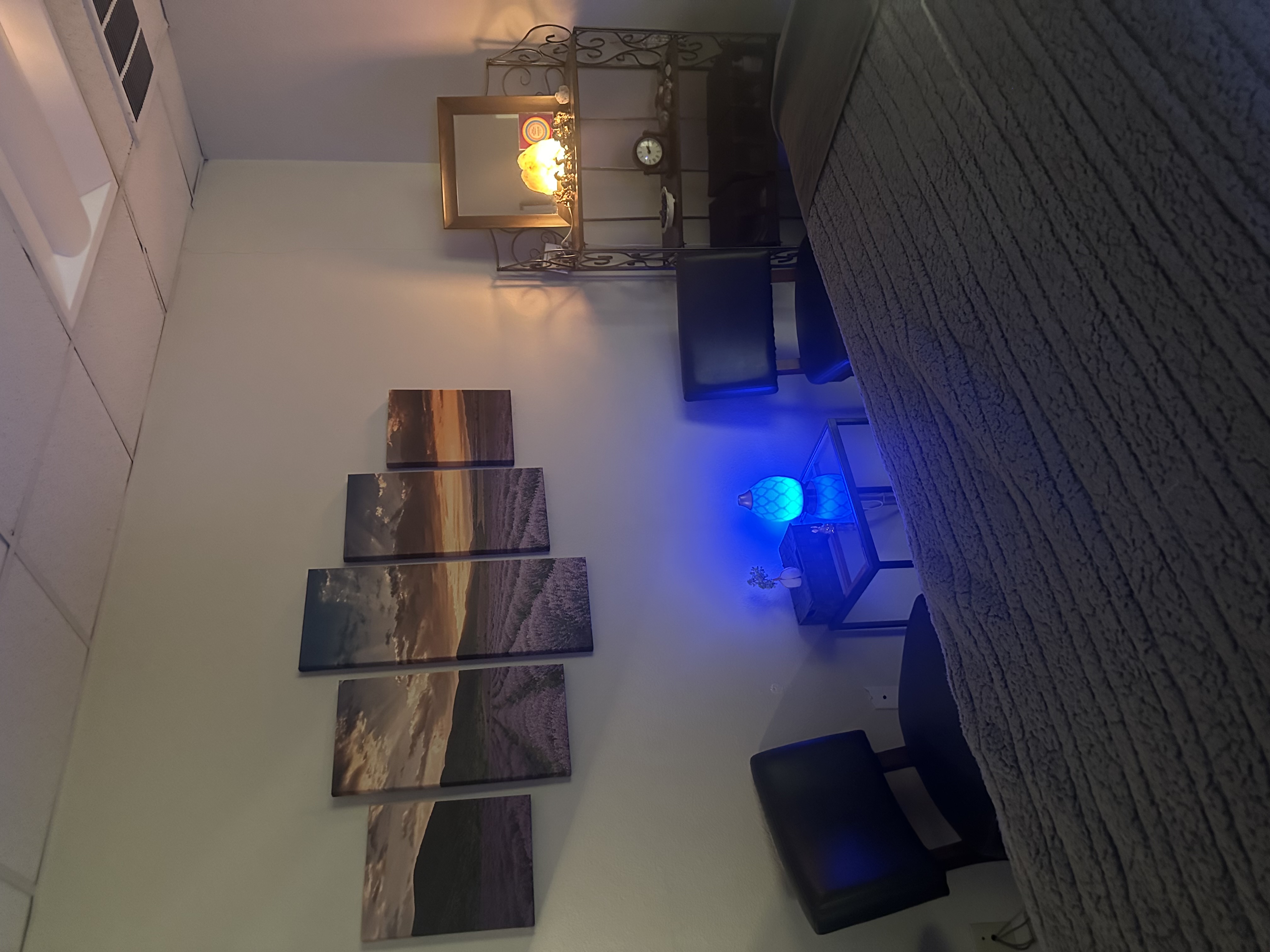 Massage therapy room at Customized Therapeutic Massage